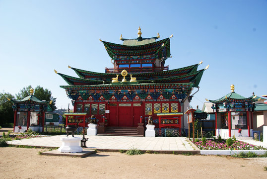 
Ivolginsky datsan of Buryatia