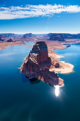 Lake Powell, Page, Arizona - Utah, Usa, America - obrazy, fototapety, plakaty