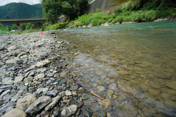 神流川上流の景色