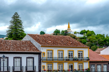 Angra do Heroísmo, Memória a d. Pedro IV, Açores