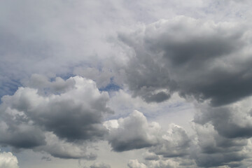 blue sky with clouds