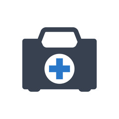First aid kit icon