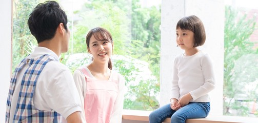 保育士 子供　ポートレート