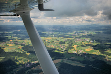 Rundflug über Süddeutschland 21.6.2020