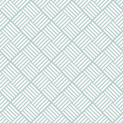 Geometric abstract vector pattern. Geometric modern ornament. Seamless modern light blue and white background