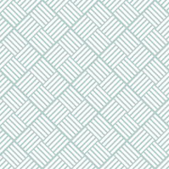 Geometric abstract vector pattern. Geometric modern ornament. Seamless modern light blue and white background