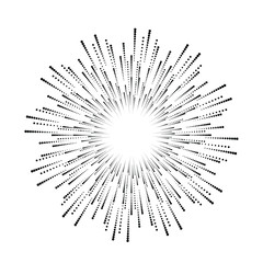 Obraz premium Halftone dots in circle form. round logo . vector dotted frame . design element