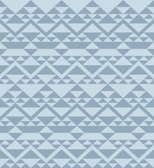Japanese Triangle Hill Vector Seamless Pattern