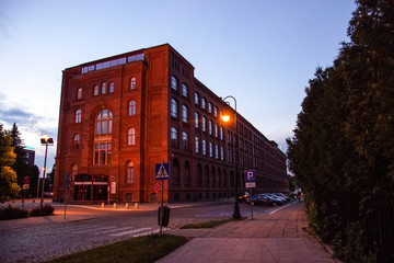 Fototapeta premium Elbląg nocą