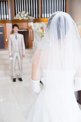 Naklejka premium 結婚式イメージ