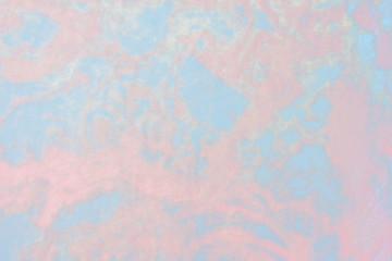 Marble texture background. Pink and blue pastel colors
