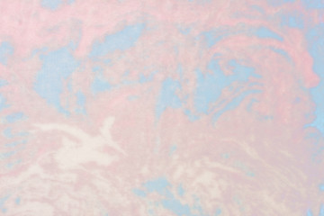 Marble texture background. Pink and blue pastel colors