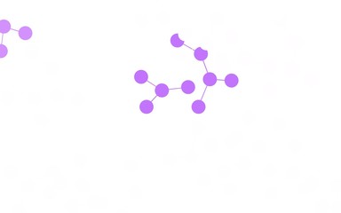 Light Pink, Blue vector texture with artificial intelligence concept.