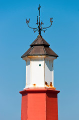Fototapeta na wymiar Harbour and lighthouse, Watchet, Somerset, South West England
