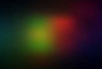 Dark Green, Red vector glossy abstract layout.