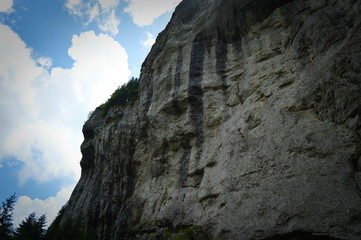 rock in the mountains