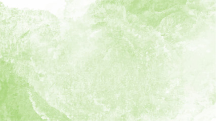 Green watercolor background for textures backgrounds and web banners design