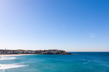View of Bondi Beach in Sydney, Australia