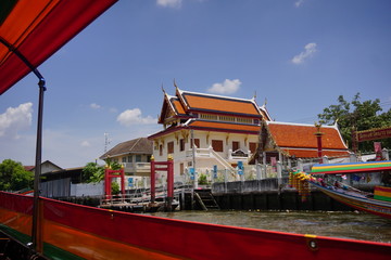 Community canal in Bangkok Thailand