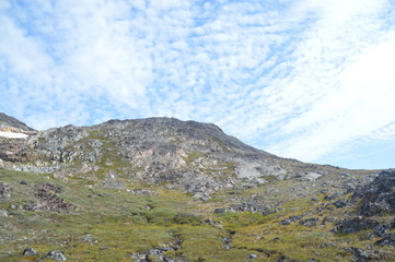 Fototapeta premium Mountaintop Greenland
