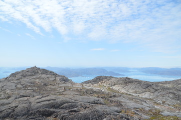 Fototapeta na wymiar Greenland landscape