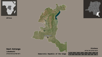 Haut-Katanga, province of Democratic Republic of the Congo,. Previews. Satellite