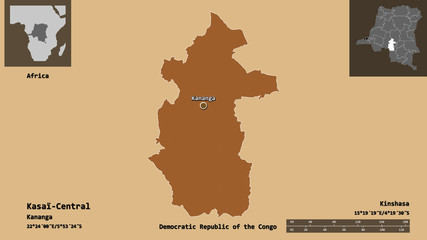 Kasaï-Central, province of Democratic Republic of the Congo,. Previews. Pattern