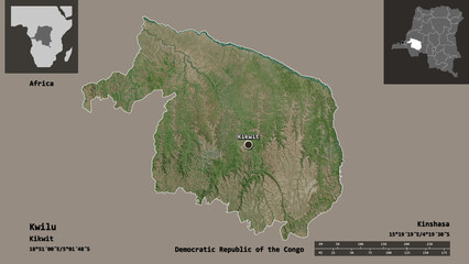 Kwilu, province of Democratic Republic of the Congo,. Previews. Satellite