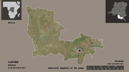 Lualaba, province of Democratic Republic of the Congo,. Previews. Satellite