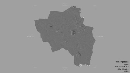Gôh-Djiboua - Côte d'Ivoire. Bounding box. Bilevel