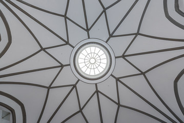 ceiling of a castle