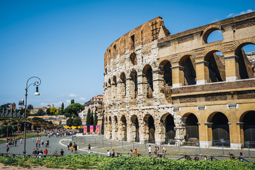 Fototapeta premium the iconic monument Colosseum