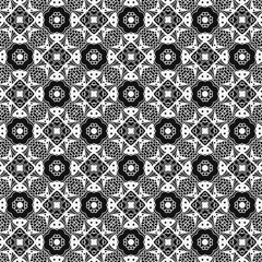 black and white seamless pattern