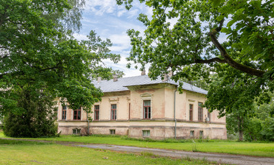 old mansion in estonia europe