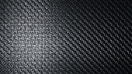 Carbon black texture pattern background. 3D rendering
