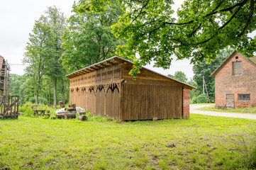 old wooden building