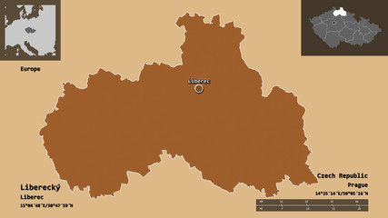 Liberecký, region of Czech Republic,. Previews. Pattern