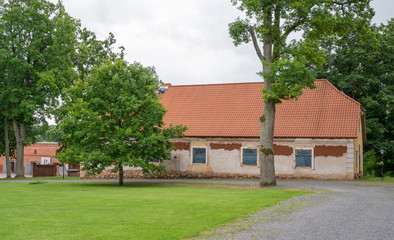 old house in estonian village