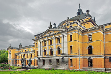 Obraz premium Oslo's National Theatre building was built in 1899