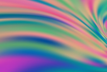 Light Multicolor vector abstract blurred layout.