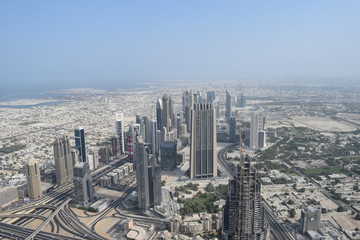 Naklejka na ściany i meble aerial view of the city