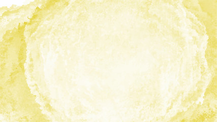Yellow watercolor background for textures backgrounds and web banners design