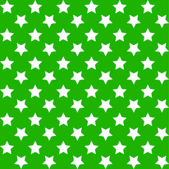 Vector seamless green pattern in Christmas and New Year colors