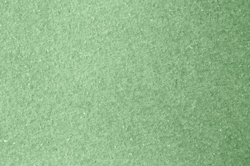 Green goffered paper