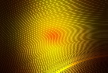 Dark Red, Yellow vector blurred pattern.