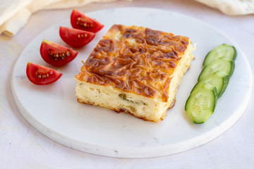 Turkish Su Boregi / Tabla borek or burek