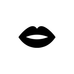 lips female sexy mouth icon