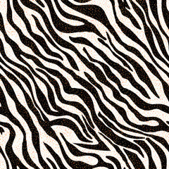 Fototapeta na wymiar Modern Zebra skin dotted effect seamless pattern