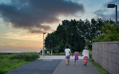 新浦安の街並み