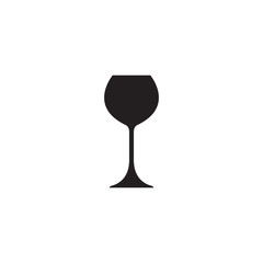 wine glass icon vector illustration